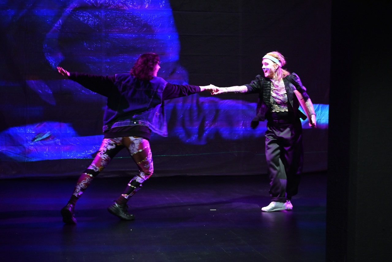 Ein gespielter STURM und ein echtes Gewitter Foto